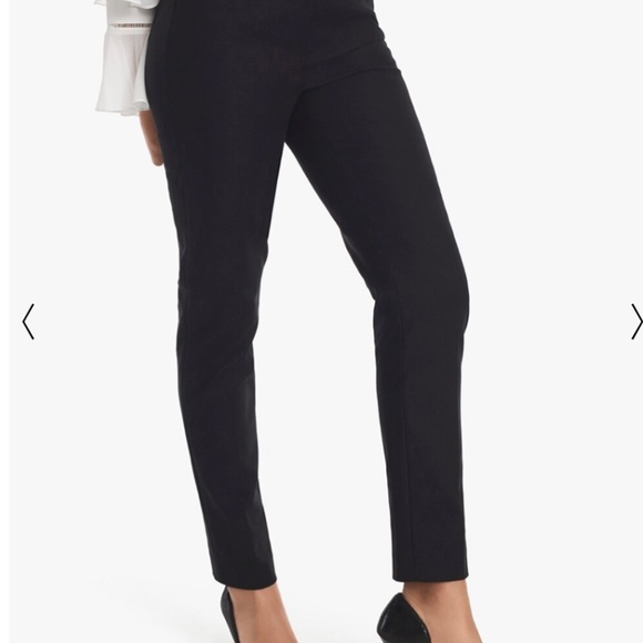 WHITE HOUSE BLACK MARKET perfect form Slim Ankle Mint Color Pants 10 R - Picture 3 of 4